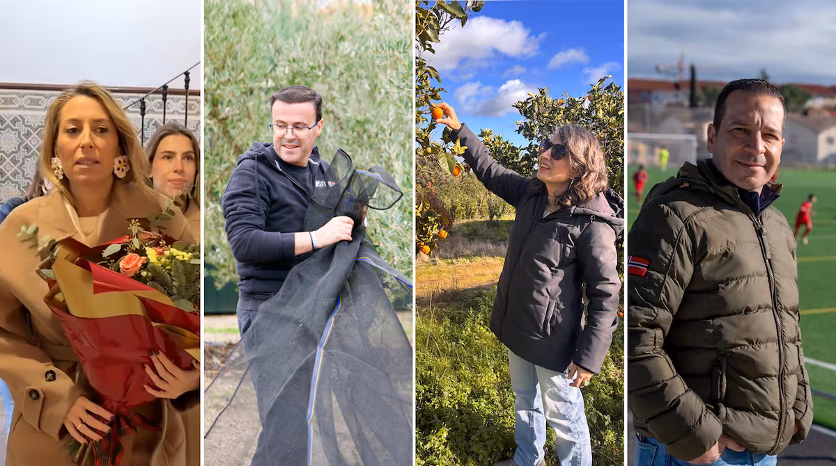 La jornada de reflexión de los candidatos de las elecciones de Extremadura, en imágenes EL PAÍS