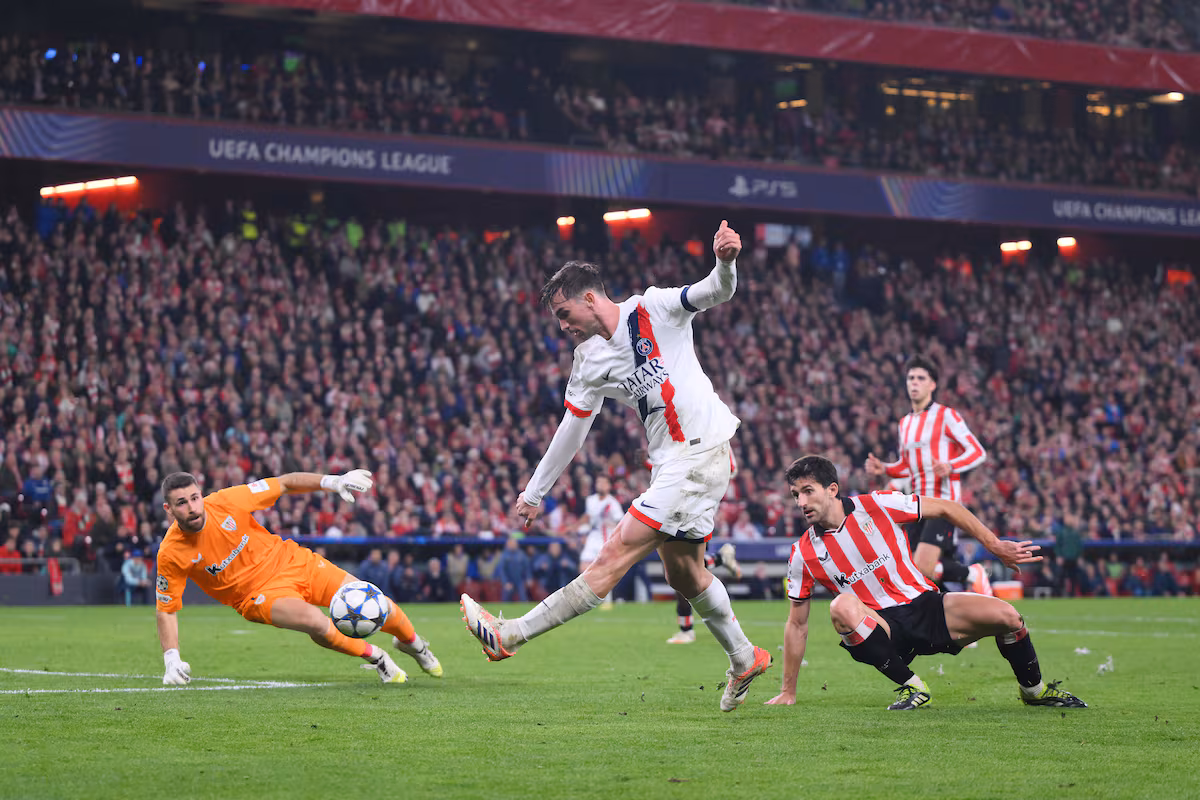 La presión heroica del Athletic apaga la magia de Vitinha Diego Torres
