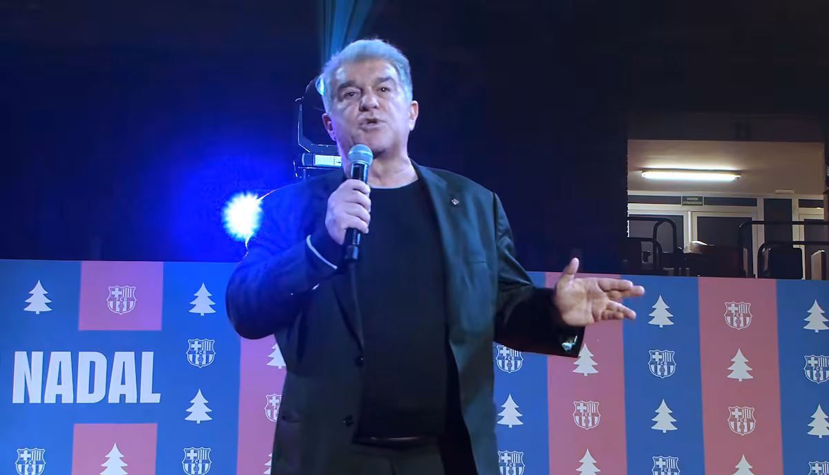 Laporta carga contra el Real Madrid: “Tienen un bodrio de televisión en el que vomitan mentiras e intoxican” EL PAÍS