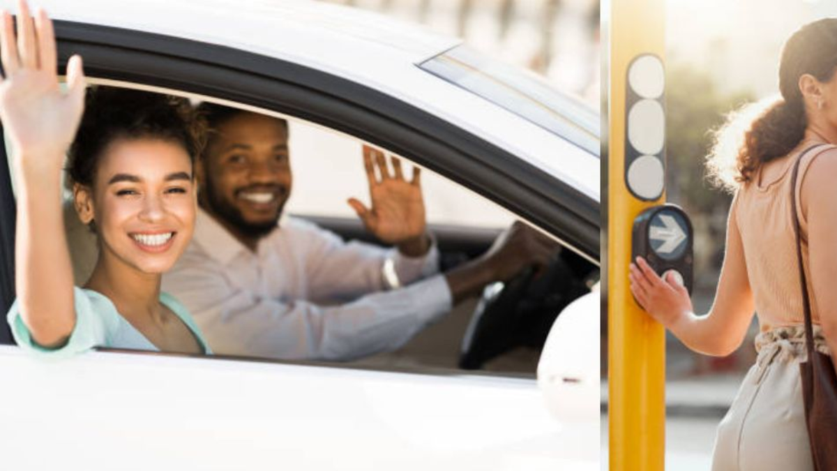 Lo que dice la psicología de las personas que agradecen con la mano a los carros cuando las dejan cruzar Lo que dice la psicología de las personas que agradecen con la mano a los carros cuando las dejan cruzar