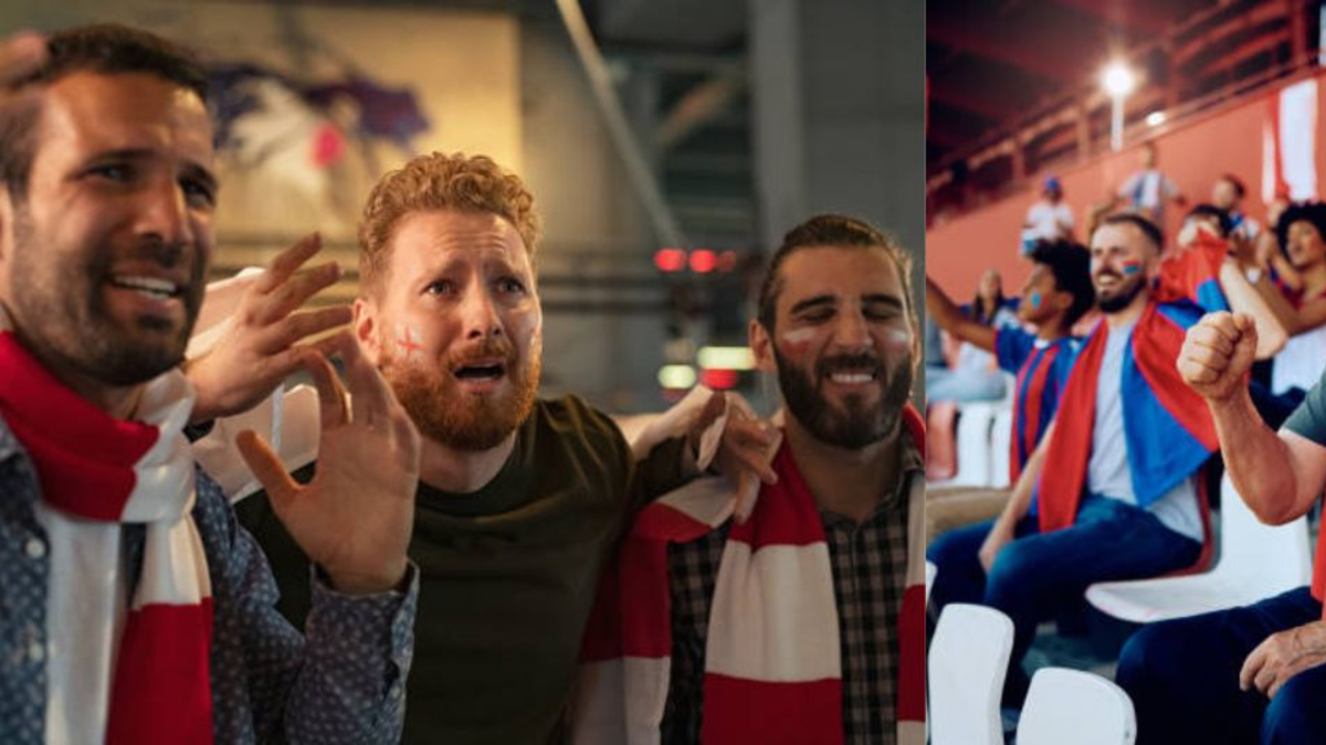 Los hombres lloran hasta cuatro veces más por fútbol que por amor, según estudio Los hombres lloran hasta cuatro veces más por fútbol que por amor, según estudio