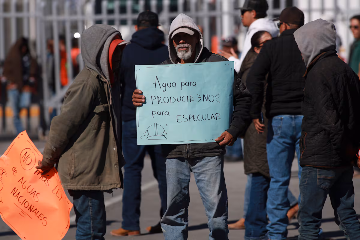 Nos han dado el agua EL PAÍS