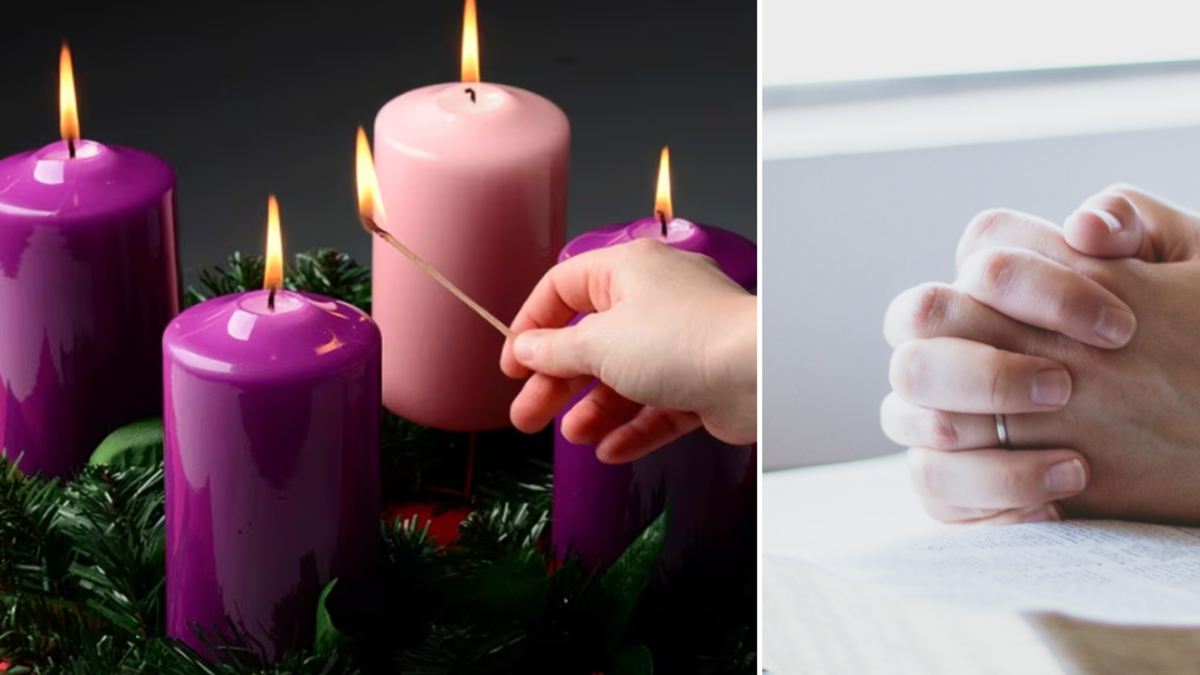 Oración para encender la tercera vela de la Corona de Adviento este domingo: cada vez más cerca de la Navidad Oración para encender la tercera vela de la Corona de Adviento este domingo: cada vez más cerca de la Navidad