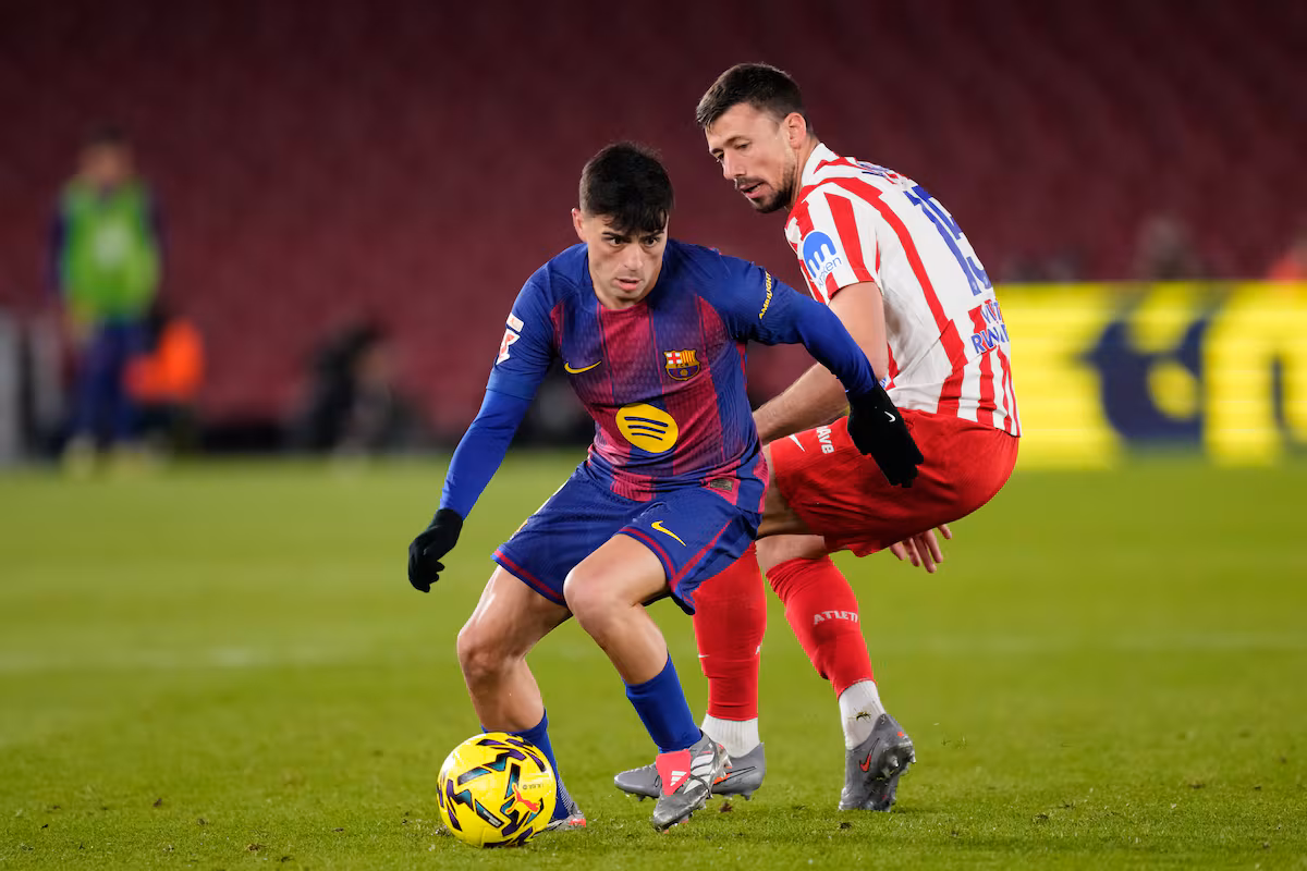 Pedri, el pegamento del Barcelona ante el Atlético EL PAÍS