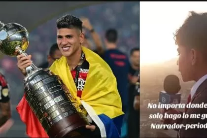 Pol deportes, relator viral en Libertadores: ¡lo narró desde un cerro! Pol deportes, relator viral en Libertadores: ¡lo narró desde un cerro!