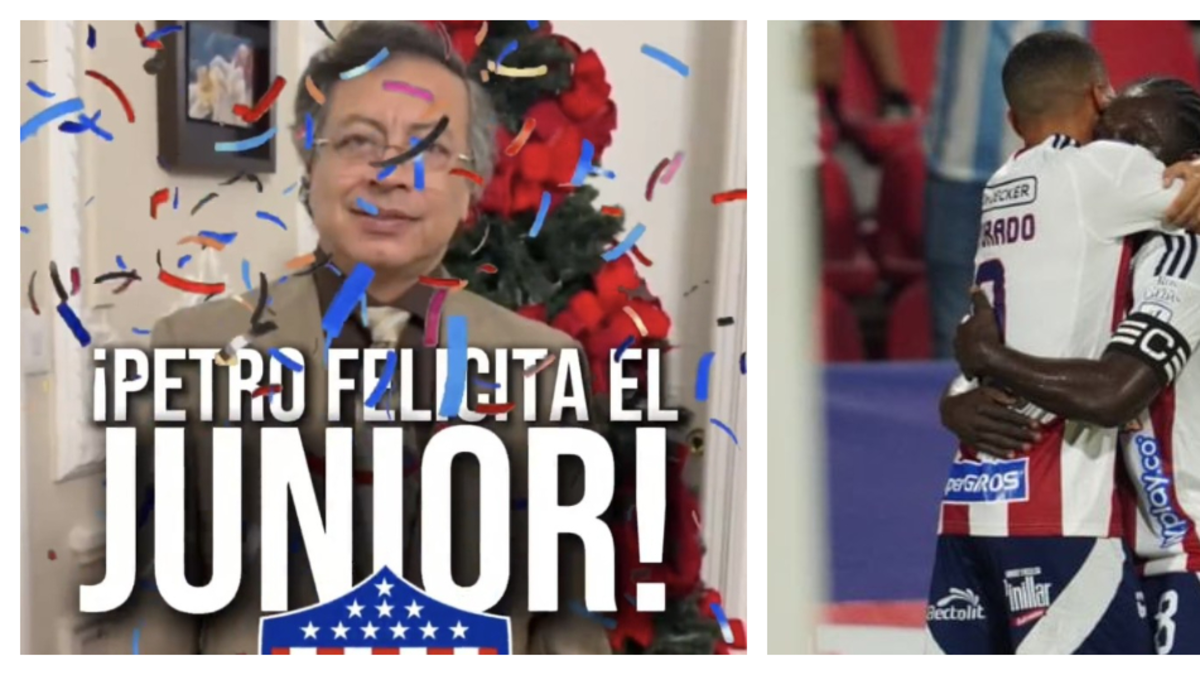 Presidente Gustavo Petro felicita a Junior por ser el campeón de la Liga: video Presidente Gustavo Petro felicita a Junior por ser el campeón de la Liga: video