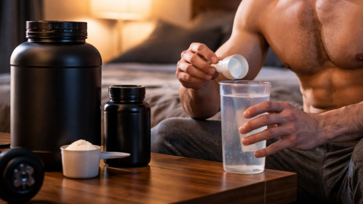 Proteína antes de dormir: estudio afirma que este método podría favorecer el crecimiento muscular nocturno Proteína antes de dormir: estudio afirma que este método podría favorecer el crecimiento muscular nocturno