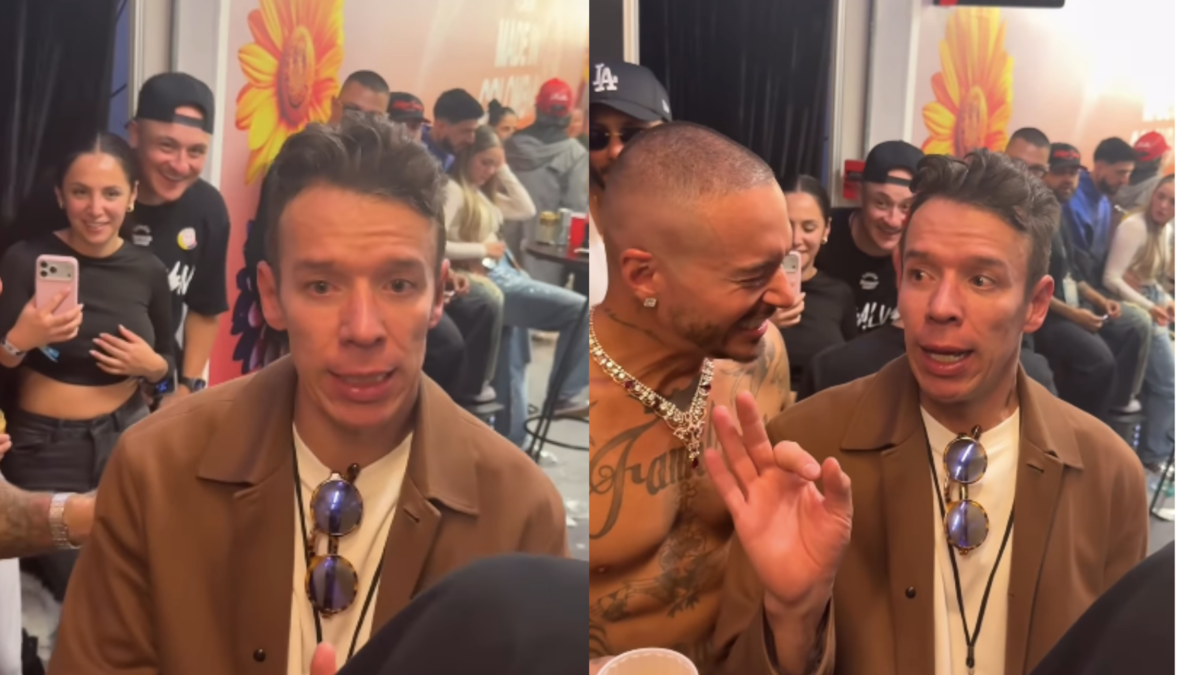 Rigoberto Urán fue captado en plena celebración tras el concierto de J Balvin en Bogotá: ‘En estos momentos no podemos parar la música’ Rigoberto Urán fue captado en plena celebración tras el concierto de J Balvin en Bogotá: ‘En estos momentos no podemos parar la música’