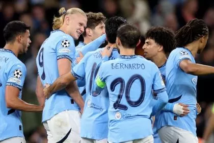 Sin colombianos, sin chispa: Manchester City castigó a Crystal Palace Sin colombianos, sin chispa: Manchester City castigó a Crystal Palace