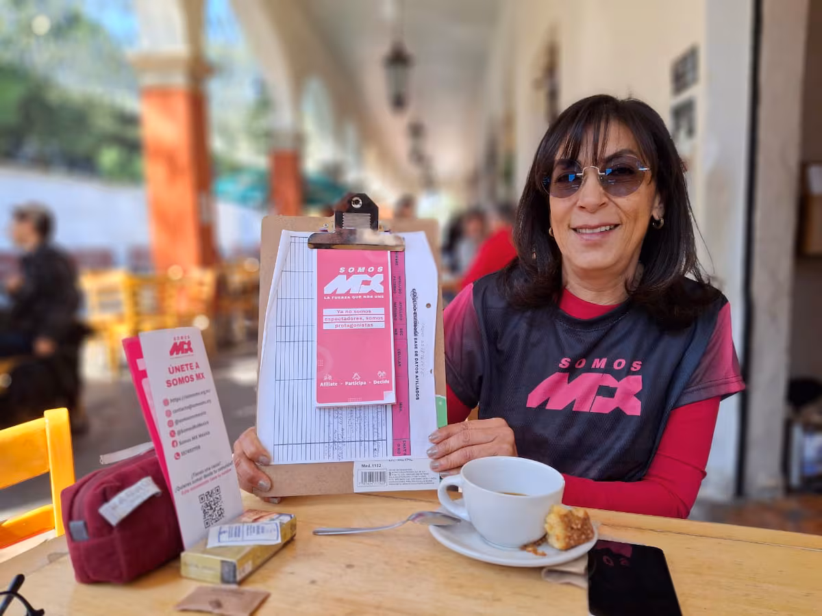 Somos México, el partido de la marea rosa, va en busca de 256.000 afiliados para 2027 EL PAÍS