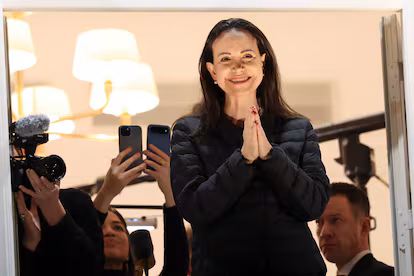 María Corina Machado defiende en Oslo “las acciones decisivas de Trump” sobre Venezuela María Corina Machado defiende en Oslo “las acciones decisivas de Trump” sobre Venezuela