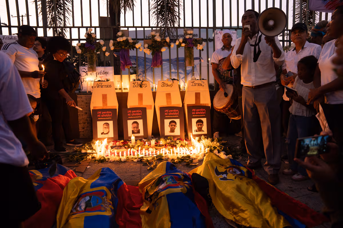 Un año de la desaparición de cuatro niños a manos de militares en Ecuador: “Me arrancaron el alma, me arrancaron la vida” EL PAÍS
