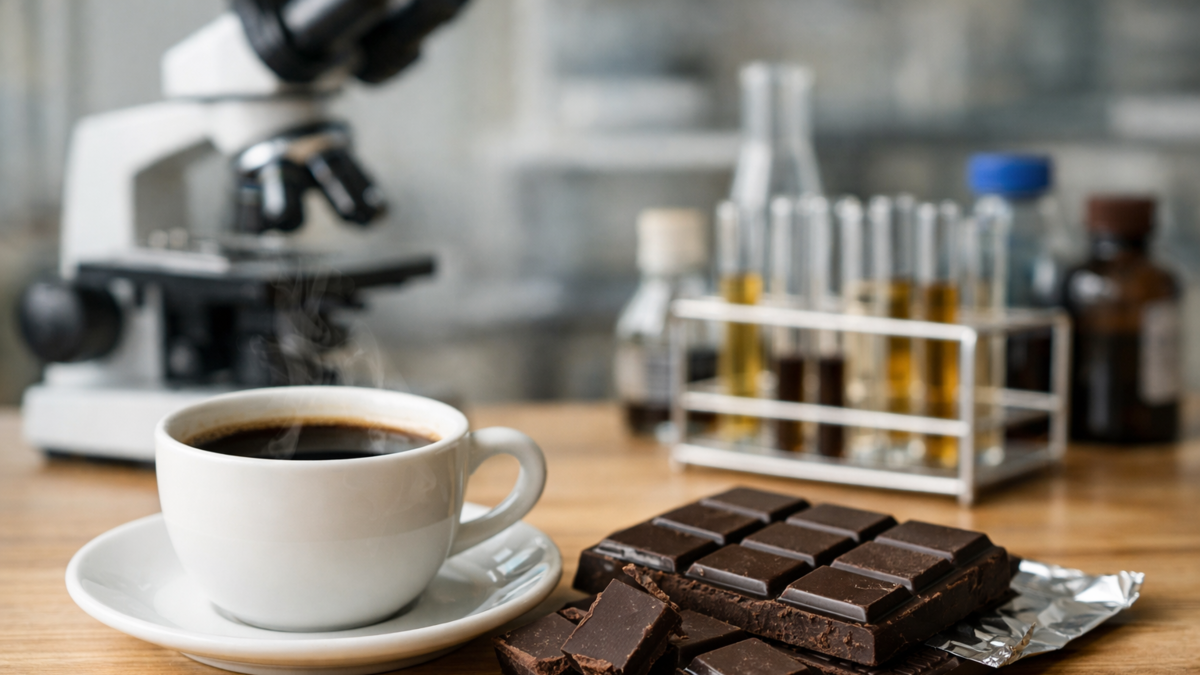 Un compuesto del café y el chocolate negro se asocia con un envejecimiento celular más lento Un compuesto del café y el chocolate negro se asocia con un envejecimiento celular más lento