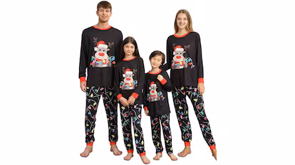 Para los amantes de la Navidad: cinco pijamas para toda la familia con distintos estampados a elegir pijama navideño