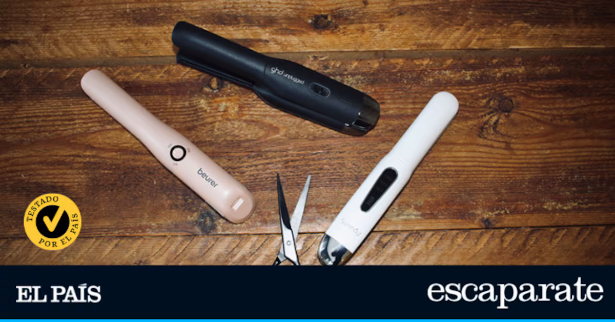 Hemos probado las mejores planchas de pelo portátiles sin cable Hemos probado las mejores planchas de pelo portátiles sin cable