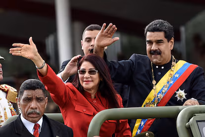Cilia Flores, the power behind the Venezuelan throne Nicolás Maduro y Cilia Flores en un desfile en Caracas, en 2017.