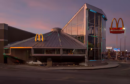 The ‘McAtlas’ guide: A global chain with local flavor The so-called UFO McDonald's in Roswell, New Mexico.