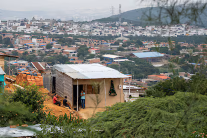 Venezuelans settle in La Esperanza, the border community that has come to symbolize the turmoil of transition La Esperanza