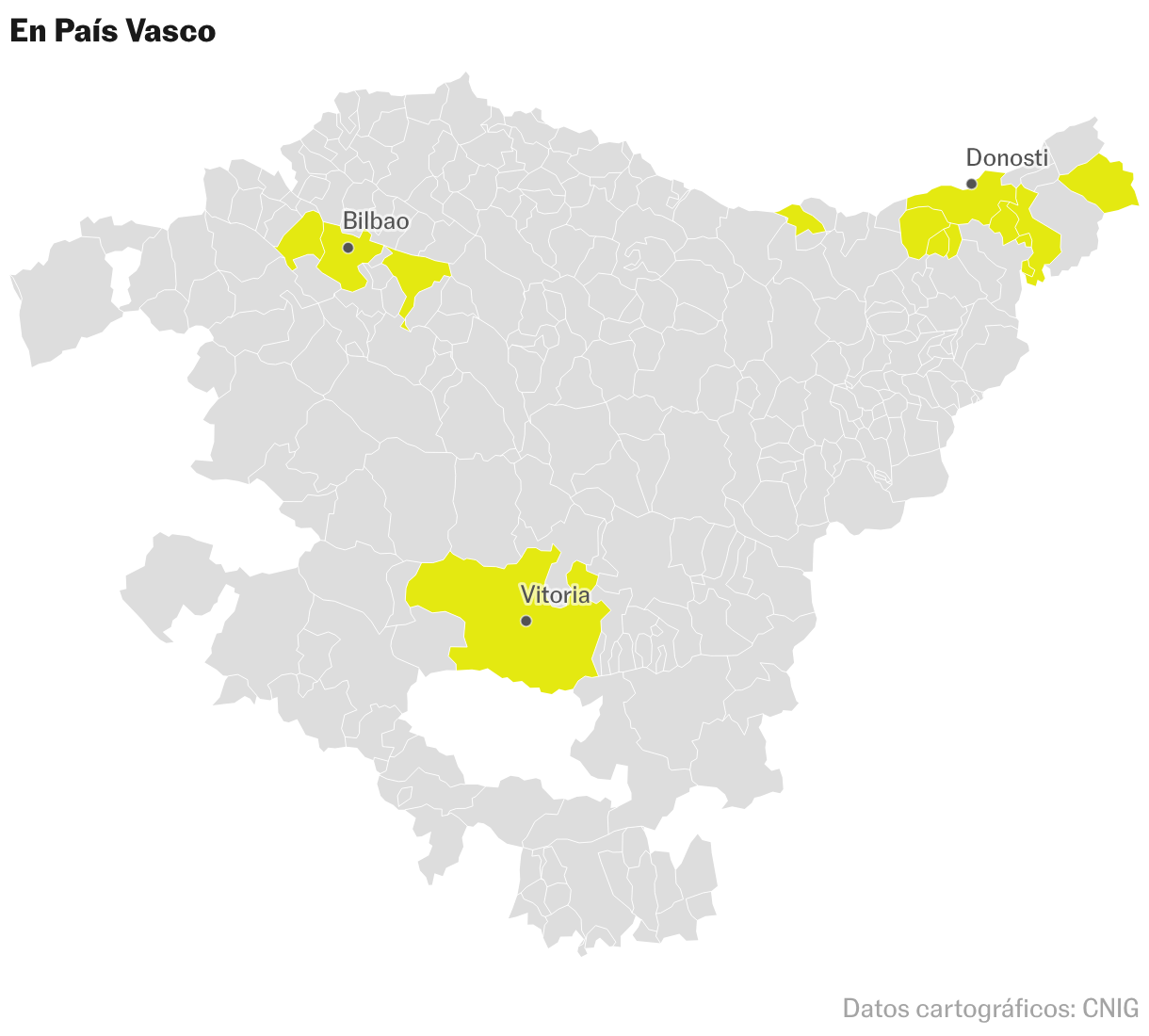 Más de nueve millones de personas viven ya en zonas tensionadas por el alquiler Mapa coroplético