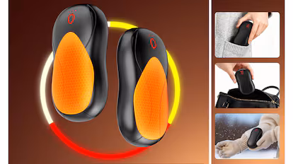 Arrasan en Amazon estos calentadores eléctricos de bolsillo ideales para el invierno Estos calentadores de manos eléctricos tienen tres niveles de temperatura.