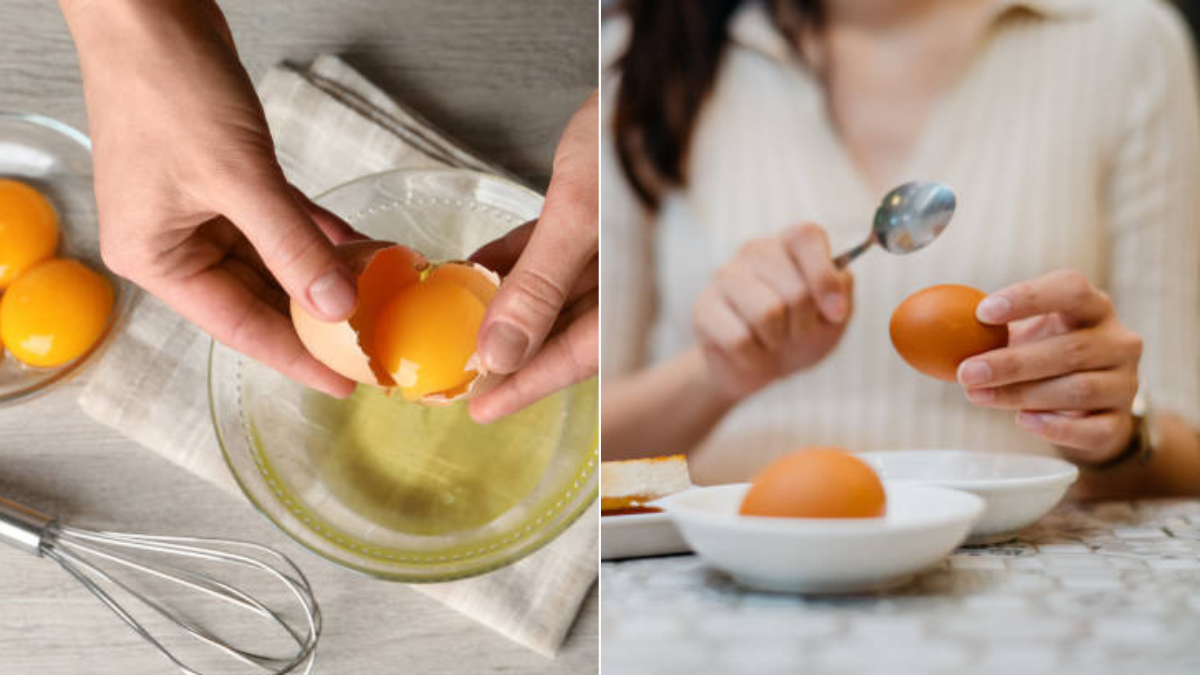 El truco definitivo para preparar huevos duros perfectos en la freidora de aire, según reconocida chef Huevo
