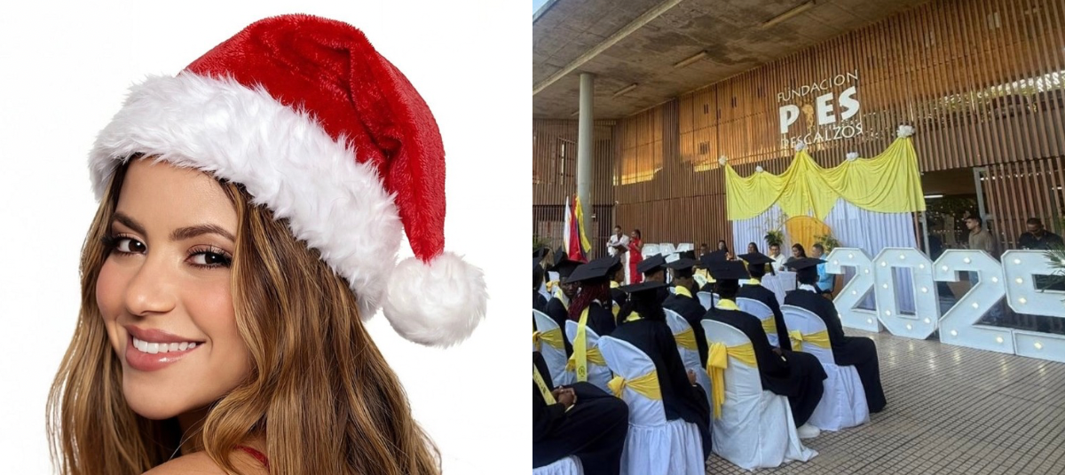 El Salvador le da clases a Colombia: usa concierto de Shakira para lanzar monumental plan turístico para promocionar al país 415 estudiantes se graduaron de los Colegios Pies Descalzos.