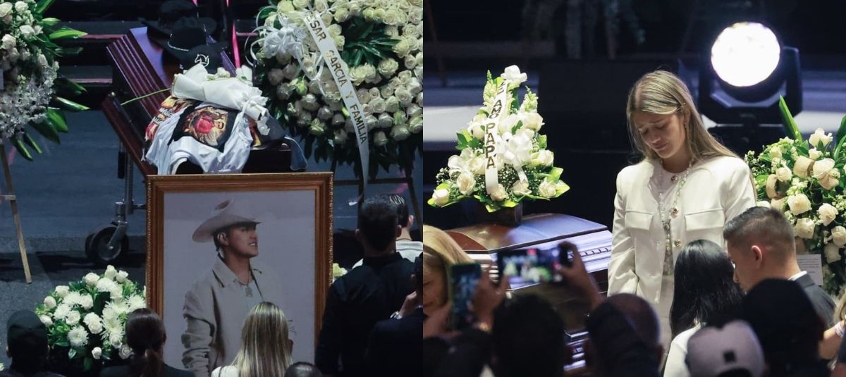 Conmovedoras palabras de la hija de Yeison Jiménez en homenaje en el Movistar Arena de Bogotá: habló de uno de los 'deseos' de su padre antes de morir Velorio de Yeison Jiménez en el Movistar Arena de Bogotá