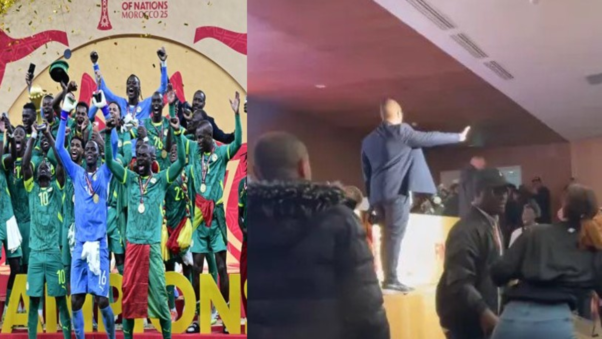 Video | Así fue la impresionante pelea entre periodistas y el técnico de Senegal tras la final de la Copa Africana de Naciones Video | Así fue la impresionante pelea entre periodistas y el técnico de Senegal tras la final de la Copa Africana de Naciones