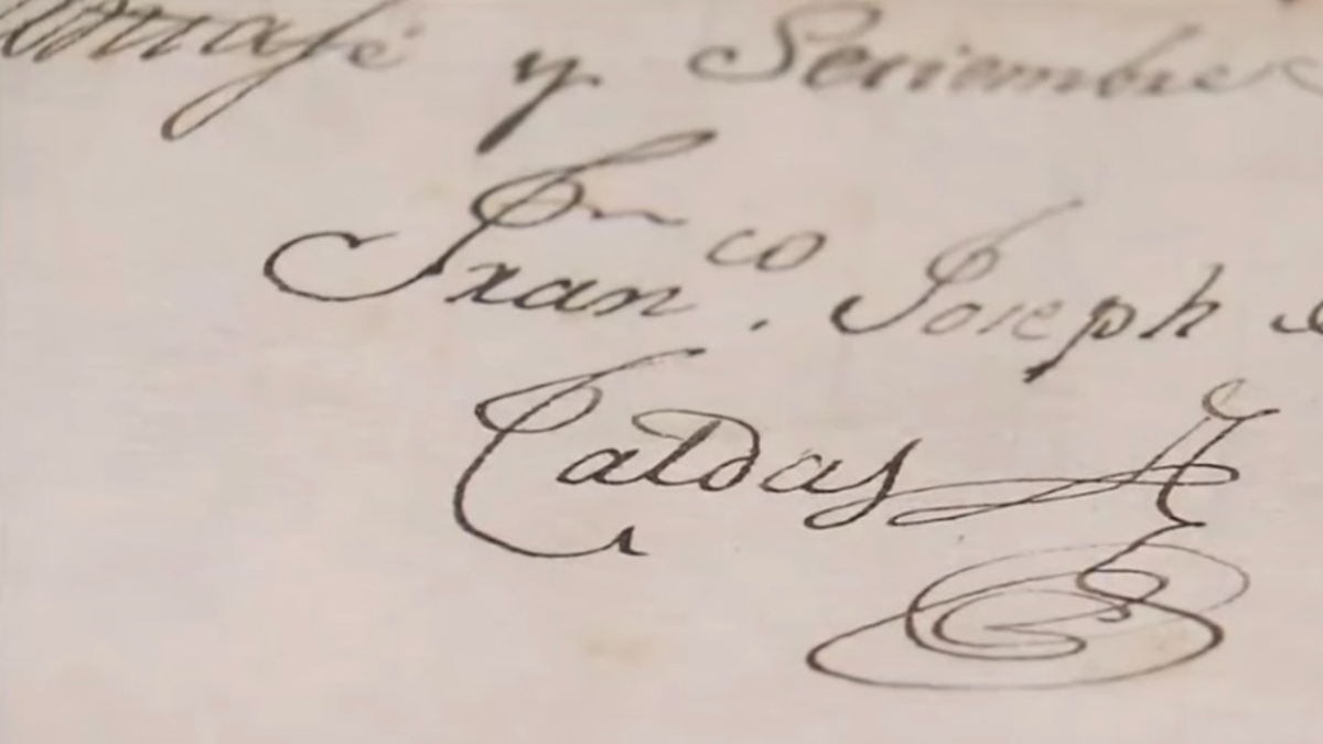 La historia del Memorial de Caldas que será subastado: ¿Cómo esta carta de 1808 terminó en un archivo privado y por qué no pasará a manos del Estado? La historia del Memorial de Caldas que será subastado: ¿Cómo esta carta de 1808 terminó en un archivo privado y por qué no pasará a manos del Estado?