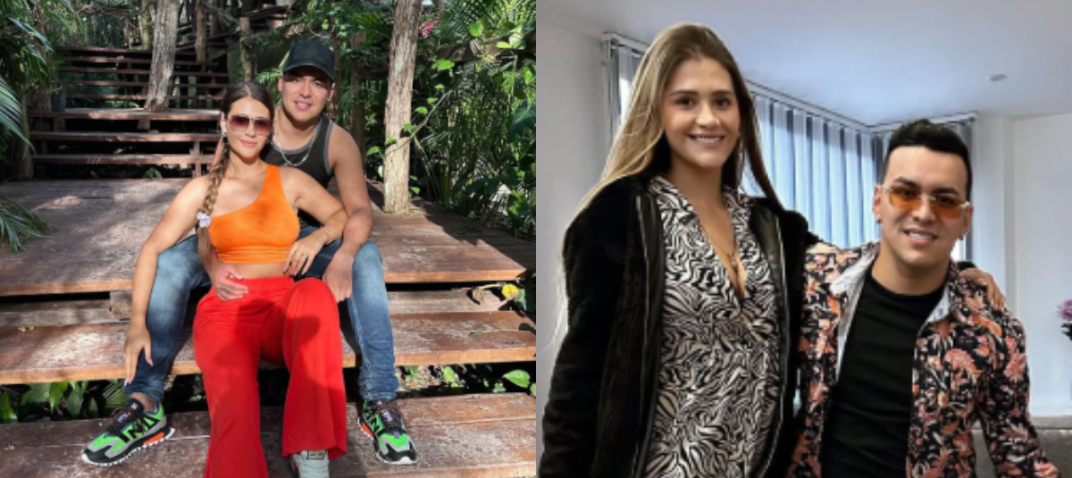 Esta es la canción que grabó Yeison Jiménez antes de morir: su productor confirmó fecha de lanzamiento Yeison Jiménez y su esposa Sonia Restrepo.