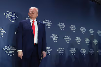 ¿Por qué Groenlandia es danesa?, ¿sería defendida por la OTAN?: las claves de la isla que ambiciona Trump Donald Trump, el miércoles en Davos (Suiza).