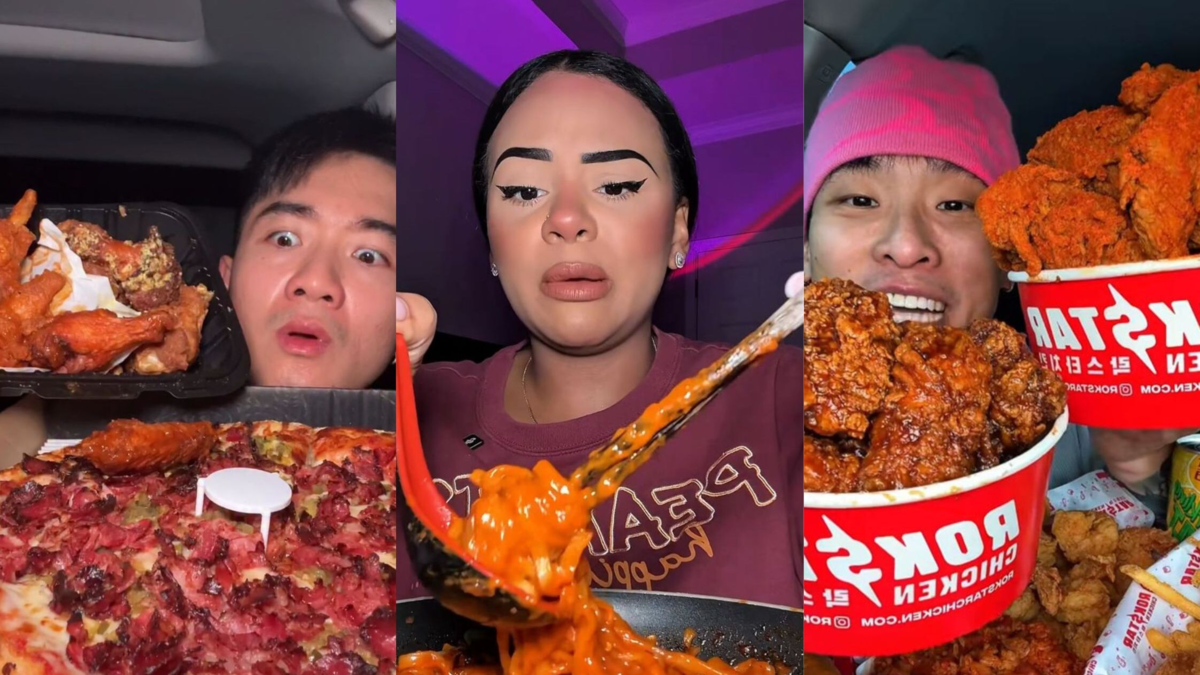 Comer hasta no poder más frente a millones de personas: el impacto de los ‘mukbangs’ en la salud mental Comer hasta no poder más frente a millones de personas: el impacto de los ‘mukbangs’ en la salud mental