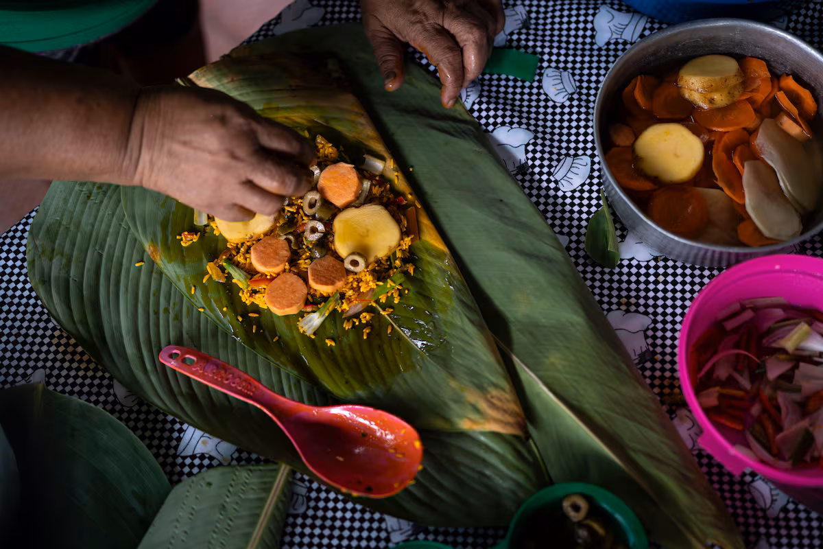 Del plátano hasta el bijao, Colombia envuelve sus mejores platos en 136 hojas vegetales EL PAÍS