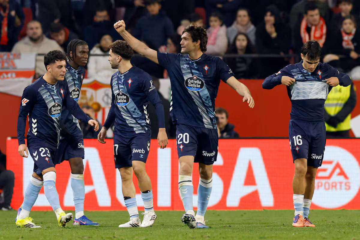 El Celta apunta a Europa y deja al Sevilla muy tocado Sevilla