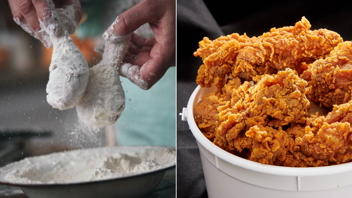 El ingrediente clave para lograr un pollo frito perfecto: más crocante y sin pan rallado El ingrediente clave para lograr un pollo frito perfecto: más crocante y sin pan rallado