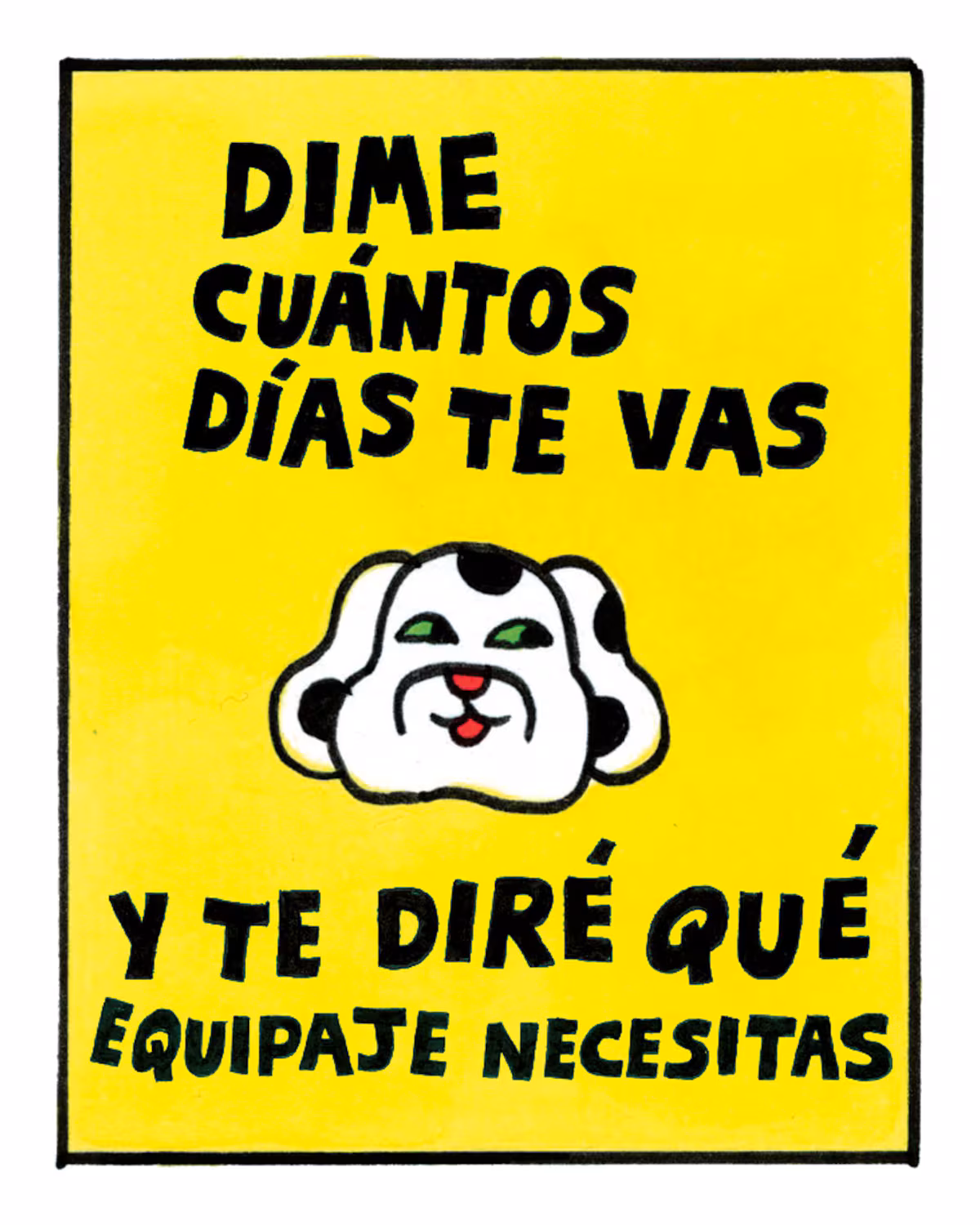 En cómic: ‘Dime cuántos días te vas de viaje y te diré qué equipaje necesitas’ EL PAÍS