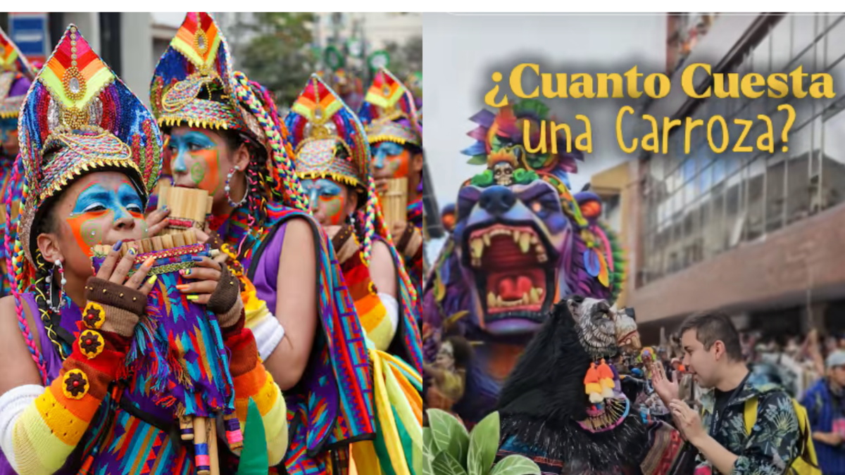 Estos son los impactantes precios de las carrozas del Carnaval de Negros y Blancos en Pasto: hasta 130 millones Estos son los impactantes precios de las carrozas del Carnaval de Negros y Blancos en Pasto: hasta 130 millones