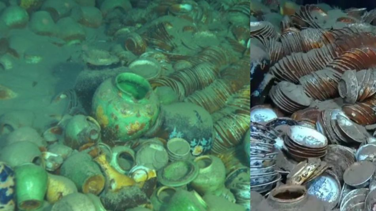 Hallan misterioso cargamento imperial a 1.500 metros en el mar: una cápsula del tiempo del siglo XVI Hallan misterioso cargamento imperial a 1.500 metros en el mar: una cápsula del tiempo del siglo XVI