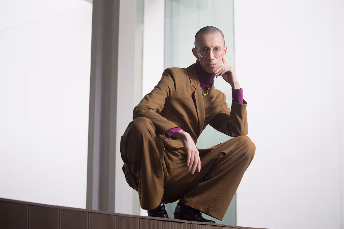 Hugáceo Crujiente, la ‘drag queen’ que recorre los pasillos del Thyssen EL PAÍS