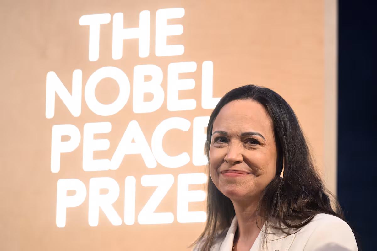 Indignación en Noruega por la decisión de María Corina Machado de entregar la medalla del Nobel a Trump Indignación en Noruega por la decisión de María Corina Machado de entregar la medalla del Nobel a Trump
