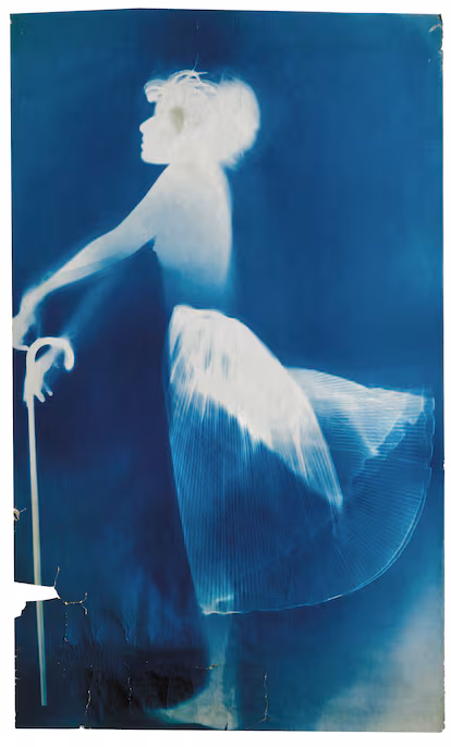Las cianotipias de Rauschenberg y Weil, mucho más que la mujer del artista Las cianotipias de Rauschenberg y Weil, mucho más que la mujer del artista