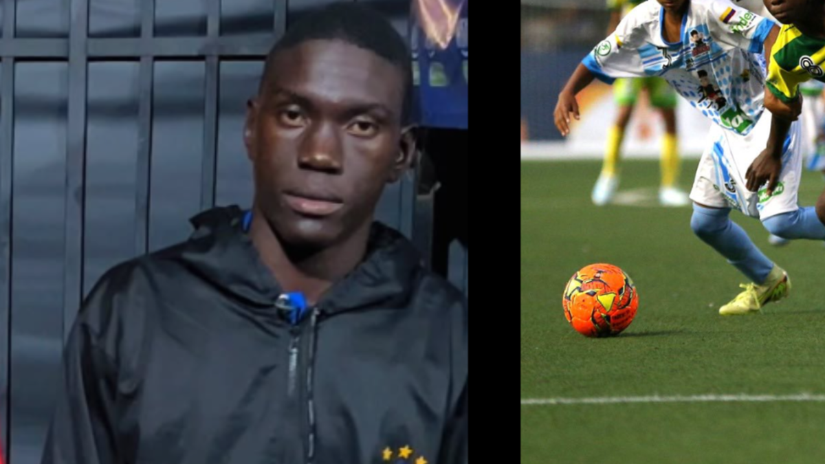 Jhon Sebastián Ruiz, el defensor de 12 años y 1,90 metros que sorprende en el Baby Fútbol 2026 en Medellín Jhon Sebastián Ruiz, el defensor de 12 años y 1,90 metros que sorprende en el Baby Fútbol 2026 en Medellín
