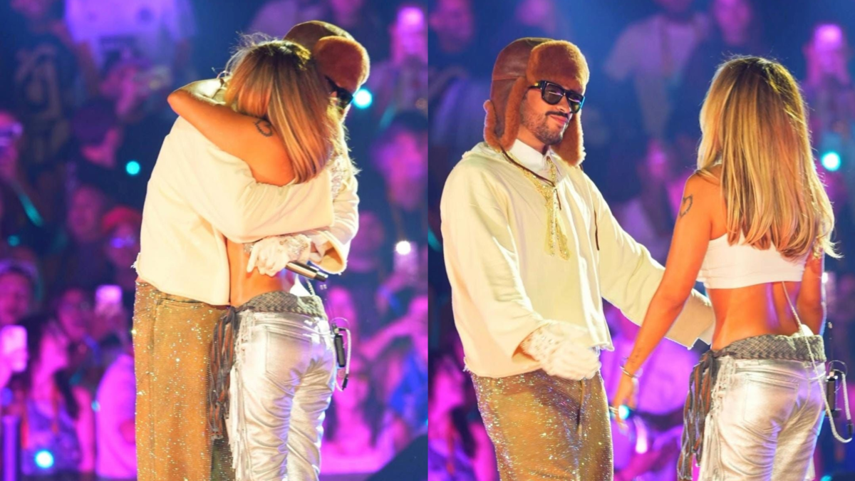 Karol G sorprendió en concierto de Bad Bunny en Medellín: 'Estoy soltera' Karol G sorprendió en concierto de Bad Bunny en Medellín: 'Estoy soltera'