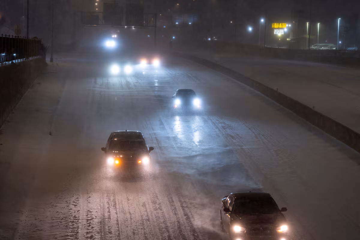 La tormenta invernal histórica ‘Fern’, en imágenes EL PAÍS