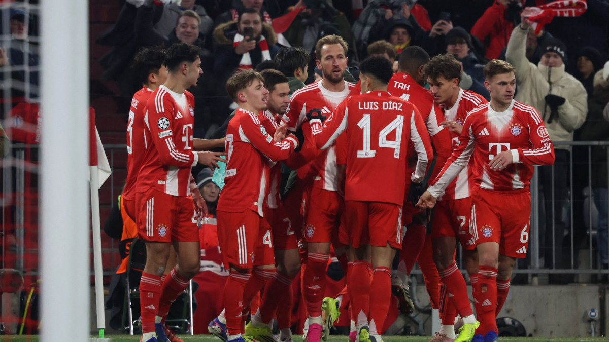 Luis Díaz celebra clasificación a octavos en la Champions League con Bayern Múnich, tras nueva victoria Luis Díaz celebra clasificación a octavos en la Champions League con Bayern Múnich, tras nueva victoria
