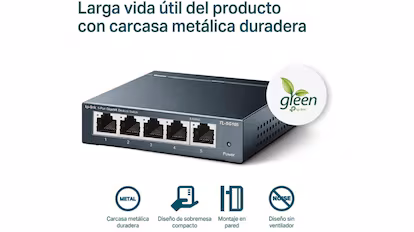 El aparato que arrasa en ventas para conectar por cable varios dispositivos en casa y compartir internet Este es el mejor switch de red que se puede comprar en Amazon