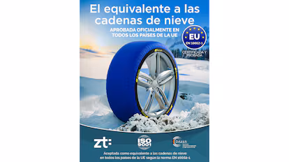 Cadenas de nieve textiles: la alternativa fácil de poner y en varias tallas para viajar seguro en invierno Las ventajas de las cadenas de nieve textiles frente a las tradicionales son estas