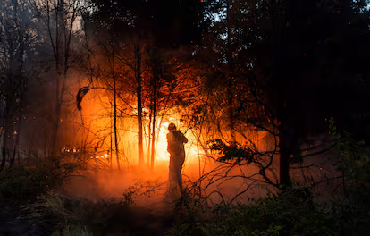 Incendios en la Patagonia: otra prueba de cómo un clima extremo acelera el avance del fuego Incendios en la Patagonia: otra prueba de cómo un clima extremo acelera el avance del fuego