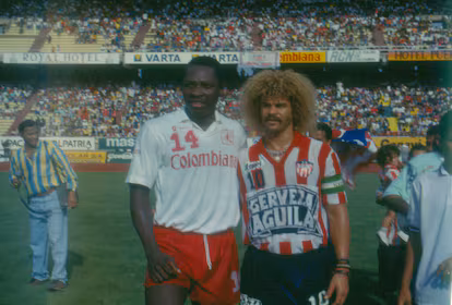Freddy Rincón, o la eterna ausencia del fútbol colombiano Freddy Rincón y el Pibe Valderrama.