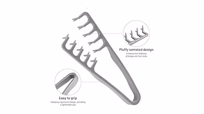 El peine texturizador que se ha convertido en un aliado clave para dar volumen al cabello El peine texturizador que se ha convertido en un aliado clave para dar volumen al cabello